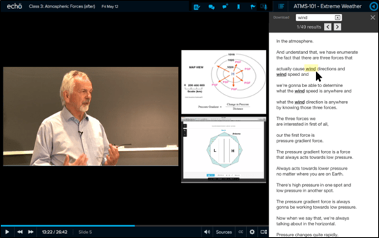 Accessible Online Learning For All Automatic Transcripts Now Available